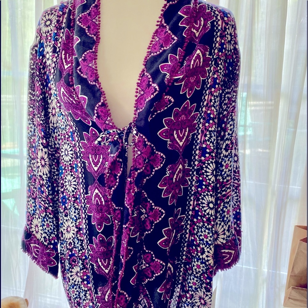 Allison Daly Kimono/Jacket L/XL NWT